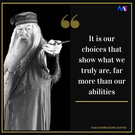 22 Best Albus Dumbledore Quotes From Harry Potter Movies - Moodswag Harry Potter Quotes Wallpaper, Harry Potter Quotes Tattoo, Harry Potter Book Quotes, Harry Potter Quotes Inspirational, Albus Dumbledore Quotes, Harry Potter Dumbledore, Dumbledore Quotes, Potter Quotes, Golden Trio