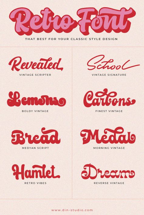 Hey typography lovers! If you can't get enough of vintage-inspired fonts, you're in for a treat. Check out our specially curated collection of the best free retro fonts (part 2) that will transport you to yesteryear. Add an authentic, nostalgic touch to your graphic design, invitations, and more! Pin now and indulge your inner typography enthusiast! Promotion Aesthetic, Font Canva Lettering, 10 Tattoo, Typographie Inspiration, Design Alphabet, Graphic Shapes Design, Keyword Elements Canva, Canva Fonts, Desain Buklet