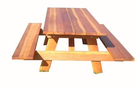 Diggory Rectangular Outdoor Dining Set Wood Picnic Table, Outdoor Meals, Wood Lumber, Douglas Fir Wood, Into The Wood, Small Woodworking Projects, Outdoor Picnic Tables, Wood Plans, Fir Wood