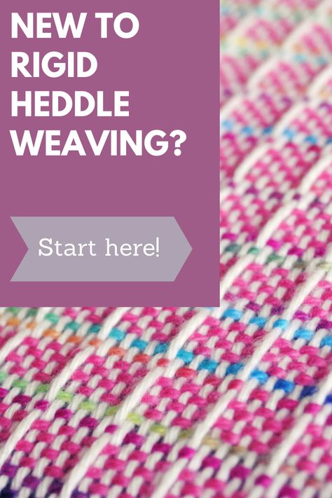 New to rigid heddle weaving? Start here! Weaving Patterns For Beginners, Cricket Loom, Rigid Heddle Weaving Projects, Rigid Heddle Weaving Patterns, Weaving Book, Rigid Heddle Loom, Braided Rag Rugs, Indoor Ideas, Yarn Weaving