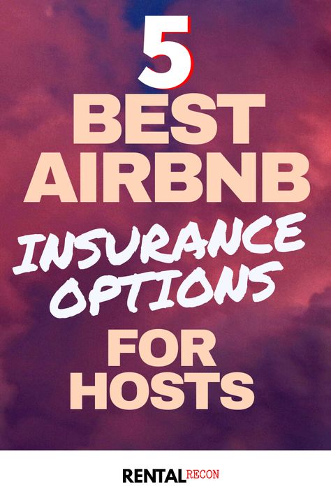 Check out our top 5 Airbnb insurance options for hosts!  Our top recommendation is...  #airbnb #airbnbinsurance #shorttermrentalinsurance #vacationrentalinsurance #airbnb hosting #airbnbhost Airbnb Insurance, Airbnb Essentials, Airbnb Tips, Umbrella Insurance, Airbnb Hosting, Airbnb Ideas, Best Airbnb, Airbnb House, Airbnb Rentals