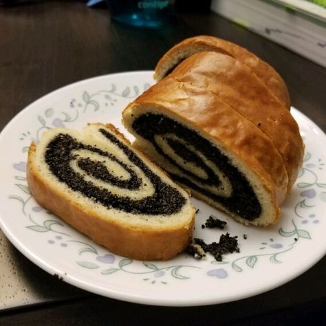 Old World Poppy Seed Roll Recipe | Allrecipes Poppyseed Roll Recipe, Poppy Seed Roll Recipe, Poppy Seed Roll, Poppy Seed Filling, Poppy Seed Bread, Nut Rolls, Ukrainian Recipes, Czech Recipes, Jelly Rolls