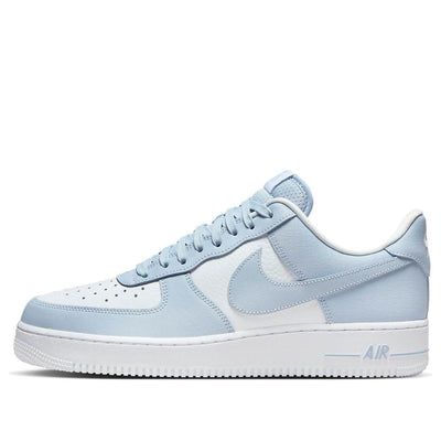 Nike Shoes Women Cute, Light Blue Air Force 1, Nike Shoes Light Blue, Cute Nike High Tops, White And Blue Air Force 1, Shoes For Girls Aesthetic, Pre Teen Shoes, Light Blue Tennis Shoes, Baby Blue Quince Shoes