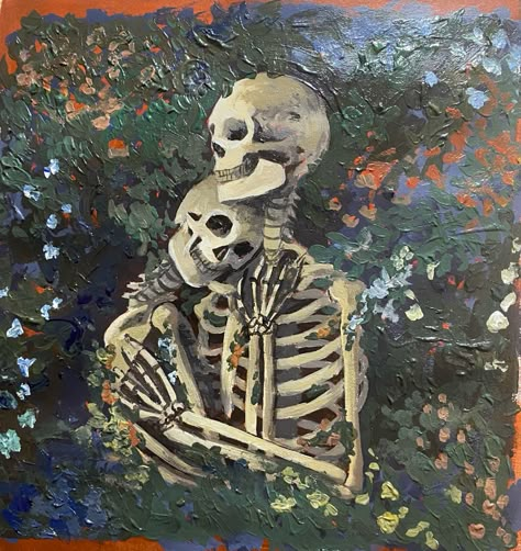 Decay Art, Tarot Cards Art, Skeleton Art, Wave Painting, Pumpkin Painting, A Level Art, Black Aesthetic Wallpaper, By Your Side, Painted Pumpkins