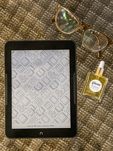 A new Barnes & Noble Nook, Burberry glasses & Gisou Hair Oil Gisou Hair Oil, Gisou Hair, Nook Glowlight, Wellness Content, Burberry Glasses, Girl Talk, Book Reviews, Barnes And Noble, Best Products