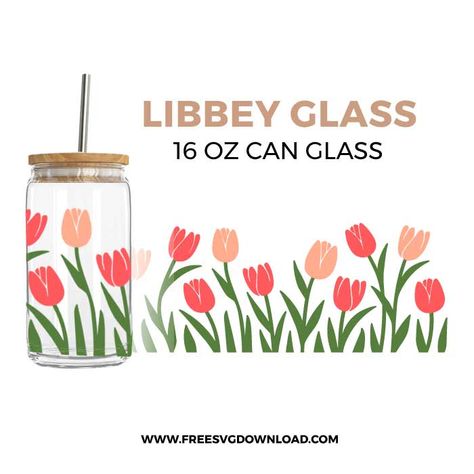 Free Libbey Glass Svg, Glass Can Svg, Glass Can Wrap Svg Free, Libbey Glass, Cup Wrap Svg Free, Libbey Glass Svg, Libby Glasses, Glass Tumbler Design, Libbey Glasses