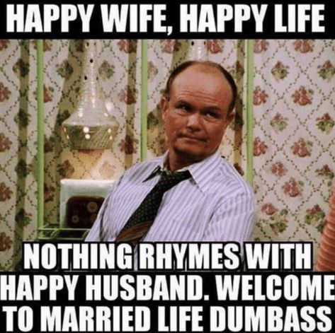 Happy wife = happy life Humour, Funny Relationship Pictures, Wife Memes, Husband Meme, Funny Couples Memes, Funny Couple Pictures, Happy Husband, Wife Humor, Wife Jokes