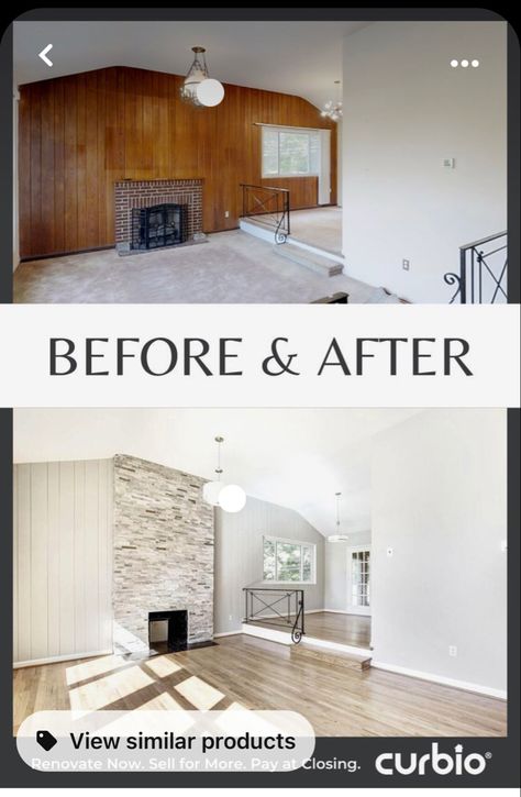 Renovating Wood Panel Walls, Wood Wall Renovation, Wood Panel Before And After, Paint Over Wood Walls, Remodeled Wood Paneling, White Wood Paneling Living Room, How To Redo Wood Paneling Walls, Wood Panelling Walls Makeover, Best Paint Colors For Wood Paneling