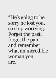 His loss Moving On After A Breakup, Quotes About Moving, After A Breakup, 25th Quotes, You Deserve Better, Life Quotes Love, After Break Up, Breakup Quotes, Quotes About Moving On