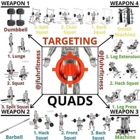 Inner Quad Exercises, Quads And Hamstrings Workout Gym, Quad Workout Men, Quad Exercises Gym, 300 Ab Workout, Quads Exercises, Exercise Squats, Hamstrings Workout, Quads Workout