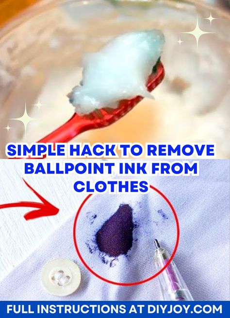 Pen Out Of Clothes How To Remove, Pen Stain Removal Clothes, How To Remove Pen Stains From Clothes, Removing Ink From Clothes, How To Remove Ring Around The Collar, Ink Removal From Clothes, Ink Out Of Clothes After Washing, How To Remove Ink Stains, Ink Removal From Fabric