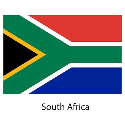 Flag of the country south africa vector ... | Premium Vector #Freepik #vector #world-flags #national-flag #country-flags #international-flags South Africa Flag, Africa Flag, International Flags, Africa Do Sul, Flag Country, Logo Psd, Technology Icon, Card Banner, Poster Invitation