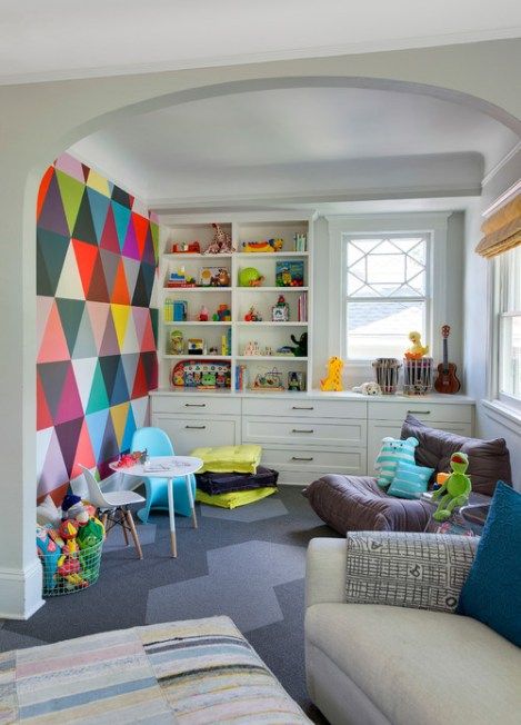 How to Create the Ultimate Playroom | Twin Pickle Ultimate Playroom, Diy Playroom, Colorful Playroom, Basement Playroom, Playroom Design, Playroom Ideas, Toy Rooms, Playroom Decor, Kids Playroom