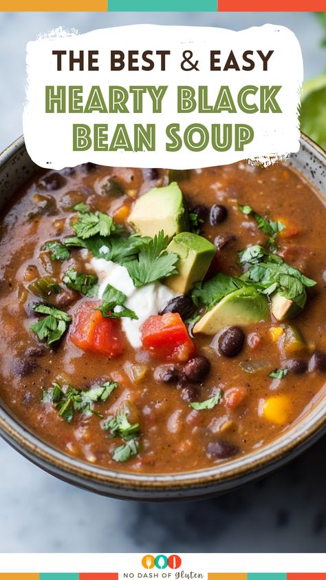 Vegetarian Bean Soups, Black Bean Soup With Bacon, Best Black Bean Soup Recipe, Tomato And Black Bean Soup, Smoky Black Bean Soup, Black Bean Recipes Soup, Slow Cooker Black Bean Soup Dried Beans, Black Bean And Squash Soup, Cuban Black Bean Soup Crock Pot