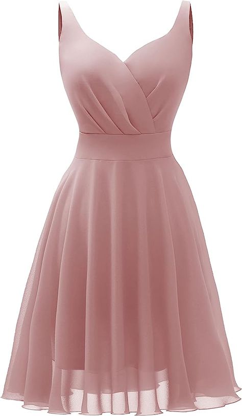 Amazon.com: Dressever Summer Cocktail Dress V-Neck Adjustable Spaghetti Strap Chiffon Sundress Beige Flower S : Clothing, Shoes & Jewelry Chiffon Sundress, Short Social, Sun Dress Casual, Summer Cocktail Dress, Dresses By Pattern, Summer Cocktail, Womens Cocktail Dresses, Dinner Dress, Gowns Of Elegance