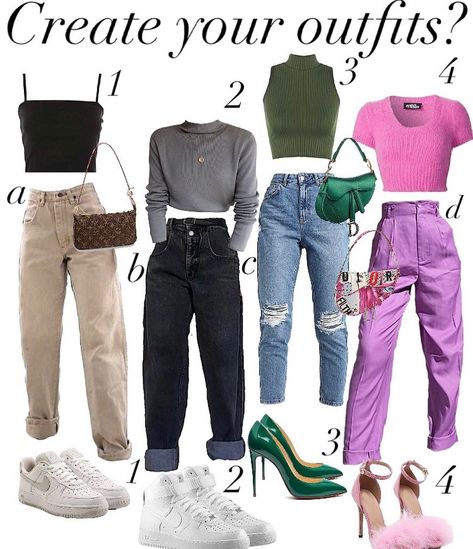 Make Your Own Outfit, Choose Your Outfit, Monochromatic Fashion, Clothes Korean Style, Diy Vetement, Tomboy Outfits, Tomboy Style Outfits, Tomboy Fashion, Baddie Outfits Casual