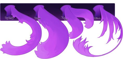 Croquis, Fantasy Tails Drawing, Demon Tails Ideas, Tail Drawing Ideas, Fluffy Tail Drawing, Tail Designs Drawing, Tails References, Demon Tail Drawing Reference, Demon Tail Aesthetic