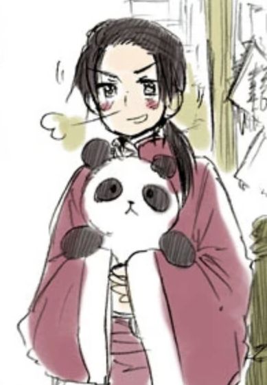 Hetalia, manga, Hetalia China, panda, cute, gay ass twink China Hetalia, Aph China, Long Lost Love, Gay Pride Parade, Hetalia Characters, Axis Powers, Hetalia, Anime Art, Fan Art