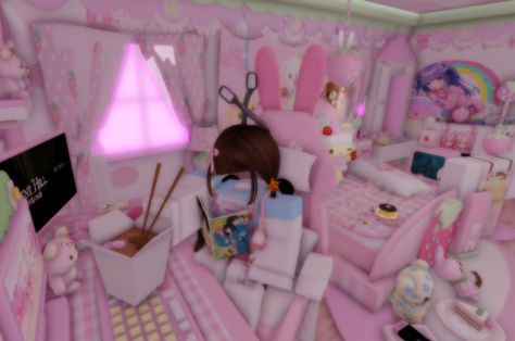 game : ♡ bunnys cutecore room ✧ homestore ♡ Royal High Room Ideas, High Room Ideas, Rh Dorm, Cutecore Room, High Room, Bloxburg Builds, Dorm Inspo, Dorm Ideas, Royale High