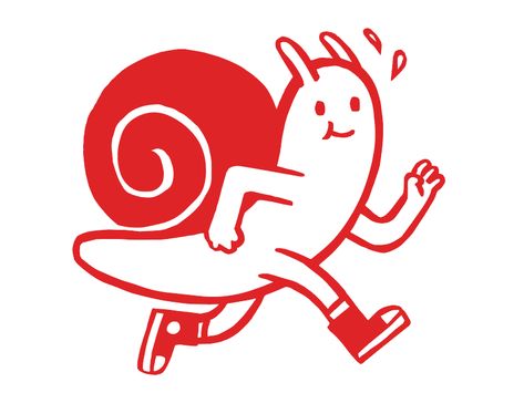 Snail Drawing Illustrations, Slow Illustration, Slug Illustration, Snail Character, Snail Illustration, Bug Illustration, Snail Image, Cartoon Snail, Running Illustration