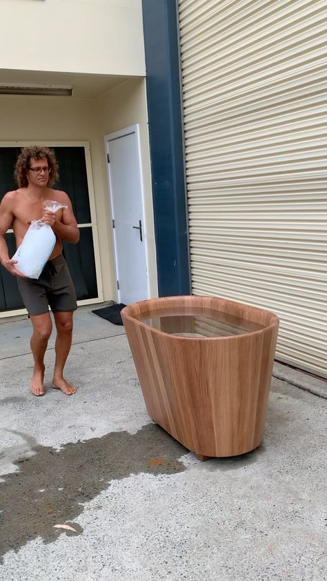 The worlds most beautiful Blackbutt timber bathtub :-) #bath #bathtub #bathroomdesign #luxury #luxuryliving #woodworking #beautiful #unique… | Instagram Wooden Bathtub, Wood Design, Luxury Living, Bathroom Design, Most Beautiful, Bath, Woodworking, Wood