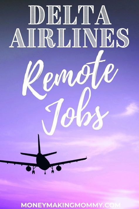 Immerse yourself into the world of aviation and customer service with Delta Airlines Remote Customer Support jobs! Experience the thrill of providing exceptional service and support to Delta customers. With the opportunity to work from the comfort of your own home, you will enjoy a flexible and fulfilling career. Are you ready to soar into a new career? Click here to learn more! Remote Medical Jobs, Work From Home Side Jobs, Flexible Remote Jobs, Remote Work From Home Jobs, Remote Jobs No Experience 2024, Extra Money Jobs, Airline Jobs, Fulfilling Career, Unique Jobs