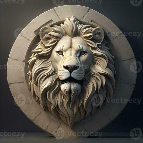 Lion Head Sculpture, Tiger Head Tattoo, 3d Relief Art, Styrofoam Art, Animal Line Drawings, Abstract Lion, Ancient Greek Sculpture, Human Sculpture, Sculpture Art Clay