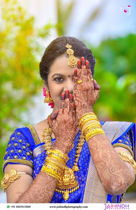 Professional Wedding Photographers In Madurai, Marriage Photography In Madurai | Jaihind Photography Marriage Single Photos, Marriage Poses Singal, Bride Stills, Saree Ceremony, Saree Function, Indian Bride Photography, Half Saree Function, Indian Bride Poses, Indian Bride Photography Poses