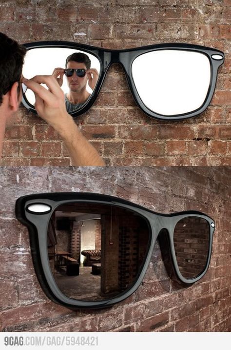 Eyewear Shop Design, Modern Mirror Design, Eyewear Store Design, Eyewear Display, Beveled Edge Mirror, Sunglasses Display, Window Display Design, Boutique Decor, Store Interiors