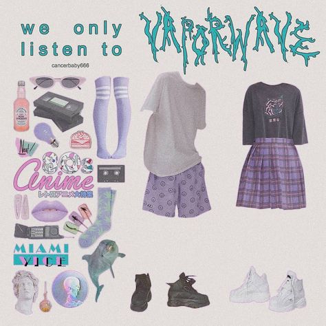 1999 on Instagram: “Swipe for some music! Honestly i lov vaporwave and all its subgenres lmao 🐼 do you guys like vaporwave? Or do you see it more as a meme . .…” Vaporwave Outfit Aesthetic, Vaporwave Aesthetic Outfits, Vaporwave Outfit, Vaporwave Aesthetic, A Meme, 90s Aesthetic, Aesthetic Outfits, Outfits Aesthetic, See It