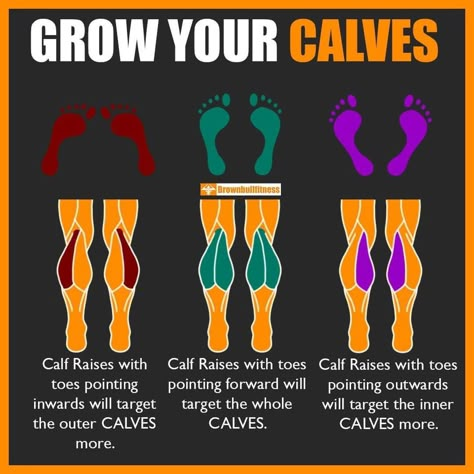 Grow Your Calves, Calf Muscle Workout, Calves Workout, Calf Workout, Calf Exercises, Gym Antrenmanları, Gym Workout Planner, Muscle Workout, Gym Workout Chart