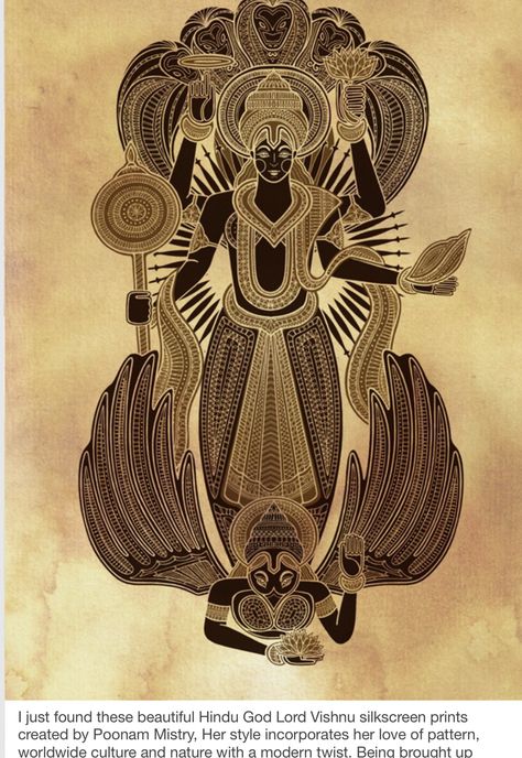 Lord Indian Folklore Art, God Of Love Art, Indian Prints And Patterns, Hindu Pattern, Hindu Artwork, God And Goddess, Indian Artwork, Indian Illustration, Psy Art