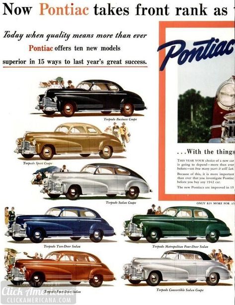 LIFE Nov 17, 1941 pontiac 2 1940s Cars, 1968 Pontiac Firebird 400, 1955 Pontiac, Pontiac Firebird 1970, 1965 Pontiac Parisienne, 1968 Pontiac Firebird, Pontiac Chieftain, Pontiac Cars, Top Models