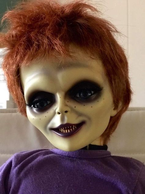 Glen Chucky Son, Glenn Chucky, Glen Chucky, Chucky Pfp, Funny Mugshots, Clown Pics, Chucky Horror Movie, Edgars Haircut, Hard Photo