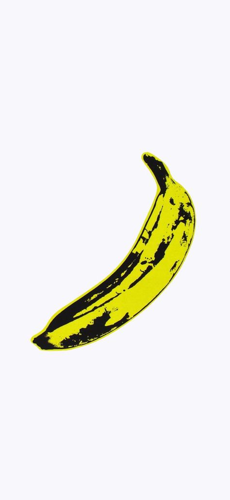 Andy Warhol Wallpaper Iphone, Andy Warhol Aesthetic, Velvet Underground Wallpaper, Andy Warhol Wallpaper, Underground Wallpaper, Velvet Underground Banana, Andy Warhol Banana, Banana Wallpaper, Music Wallpapers