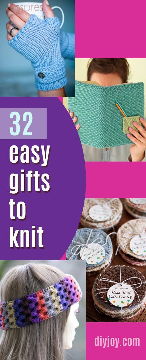 Couture, Cool Knitting Projects, Gifts To Knit, Christmas Knitting Projects, Quick Knitting Projects, Knitted Gifts, Knitting Projects Free, Small Knitting Projects, Knitting Gifts