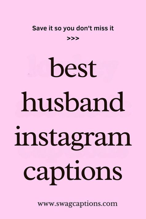 Looking for the perfect words to express your love for your husband on Instagram? Check out these Best Husband Instagram Captions that capture the essence of your relationship! From heartfelt to funny, these captions are ideal for showcasing your favorite couple moments. Whether it's your anniversary, his birthday, or just a random appreciation post, these captions will help you share your love story in a unique and memorable way. Funny Husband Birthday Quotes, Funny Birthday Posts, Husband Captions, Birthday Captions Funny, Captions For Photos, Captions For Instagram Love, Relationship Captions, Couple Instagram Captions, Anniversary Quotes For Husband