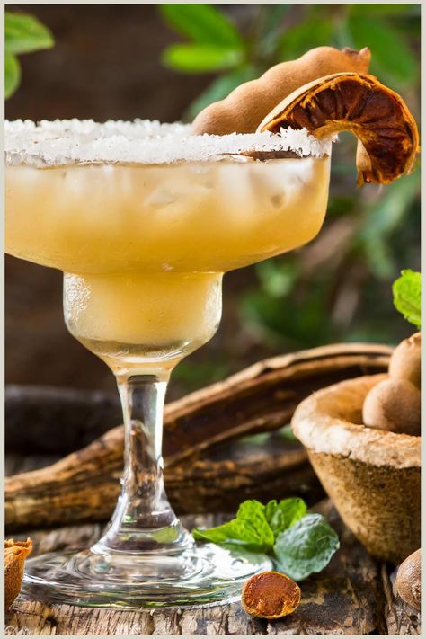 Tamarind margarita - All Beautiful Recipes Tamarind Margarita, Tamarind Recipes, Tamarind Candy, Beautiful Recipes, Refreshing Cocktail, Classic Margarita, Spring 2025, Agave Nectar, Lime Wedge