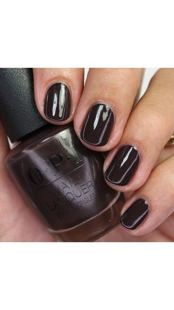 Opi Brown To Earth, Opi Brown, Fall Polish, Opi Fall, Nails Nailpolish, Brown Nails, Nail Polish Collection, Mani Pedi, My Youtube Channel