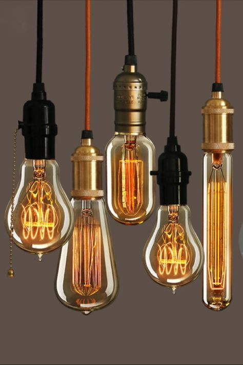 Edison bulb chandelier