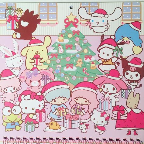 Christmas Wallpaper Sanrio, Sanrio Christmas Wallpaper, Aesthetic Christmas Wallpaper, Wallpaper Sanrio, Sanrio Christmas, Sanrio Wallpapers, Christmas Desktop Wallpaper, Christmas Background Images, Western Wallpaper Iphone