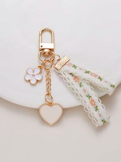 Shop Cute Keychains | Trendy Fashion Accessories | SHEIN USA Aesthetic Keychain, Purse Charms Diy, Recuerdos Primera Comunion Ideas, Anting Manik, Enamel Keychain, Cute Keychains, Keychain Craft, Trendy Fashion Accessories, Cases Diy