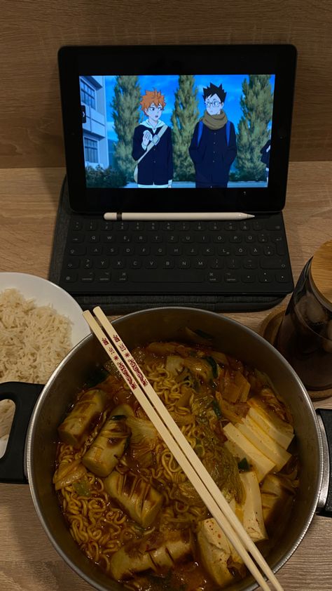 korean food, ramen, sausage, anime, haikyuu, kimchi, kdrama, korea Kimchi Aesthetic, Korean Food Ramen, Ramen Korea, Kdrama Food, Comfort Pictures, Kimchi Ramen, Food Ramen, My Aura, Ramen Recipes