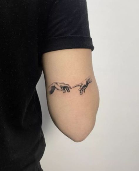 Back Tattoo, Michelangelo Tattoo, Hopeless Romantic Tattoo, Italian Tattoos, Romantic Tattoo, Single Needle Tattoo, Vegan Tattoo, Card Tattoo, Back Tattoos