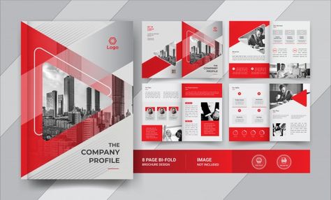 8 pages business brochure design | Premium Vector Brochure Front Page Design, Catalogue Template, Company Brochure Design, Rollup Banner Design, Company Profile Design Templates, Template Color, Photography Brochure, Corporate Marketing, Cover Page Template