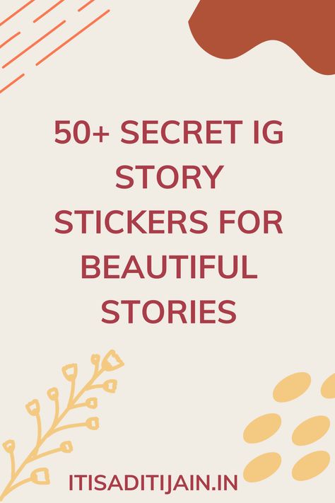 Do you envy people who have beautiful Instagram stories? Then check out this post which has 50+ secret Instagram story stickers for beautiful stories. A lot of people use GIFs, or stickers or emojis to make their stories prettier or add a little something extra to them. But do you know even you can do that now? Just save this article or refer to it whenever you want. Christian Ig Story Stickers, Secret Instagram Stickers, Insta Hidden Stickers, Cute Hidden Instagram Stickers, Dog Instagram Story Stickers, New Post Story Sticker, Selling On Instagram, Shape Collage, Free Tools