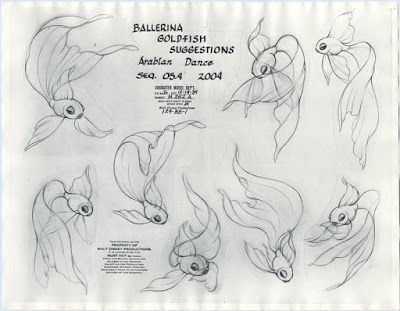 Fantasia goldfish Fantasia Tattoo Ideas, Fantasia Tattoo Disney, Fantasia Tattoo, Arabian Dance, Goldfish Tattoo, Disney Fantasia, Fantasia Disney, Animation Studios, Disney Concept Art