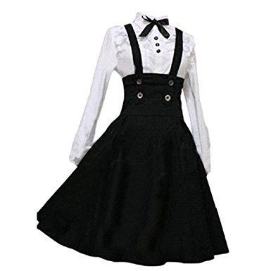 I wanted to try and make a fanfic about Sasha because there aren't a … #fanfiction # Fan-Fiction # amreading # books # wattpad Linnet, Fancy Black Dress, Kostum Cosplay, Long Sleeve Cotton Dress, Classic Lolita, White Long Sleeve Blouse, White Long Sleeve Dress, Dressy Dresses, Black Long Sleeve Dress