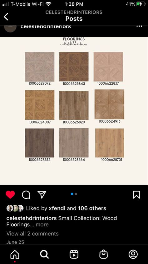 Bloxburg Qr Codes, Wooden Floor Aesthetic, Bloxburg Wood Floor Codes, How Do You Put Codes In Bloxburg, Wooden Decals Bloxburg, Wooden Bloxburg House, Floor Combos Bloxburg, Outside Wall Decal Bloxburg, Decal Numbers For Bloxburg