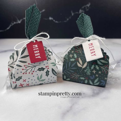 Lindor Truffles, Christmas Treats Holders, Mary Fish, Stampin Pretty, Table Favors, Christmas Favors, Craft Stash, Christmas Party Favors, Crafty Gifts